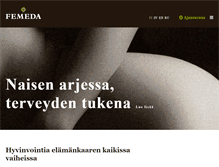 Tablet Screenshot of femeda.fi
