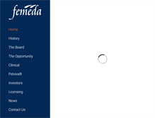Tablet Screenshot of femeda.com